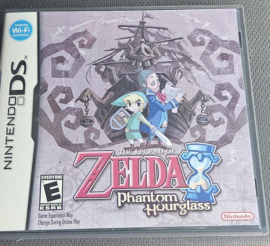The Legend Of Zelda Phantom Hourglass Nintendo DS Complete