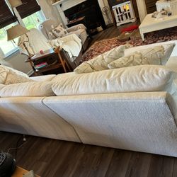 Sofa With Chaise Two Years New From Haverty’s