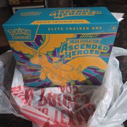 Mega Evolutions Ascended Heroes Elite Trainer Box