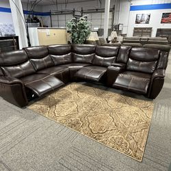 New Arrival!  Power Reclining Sectional!