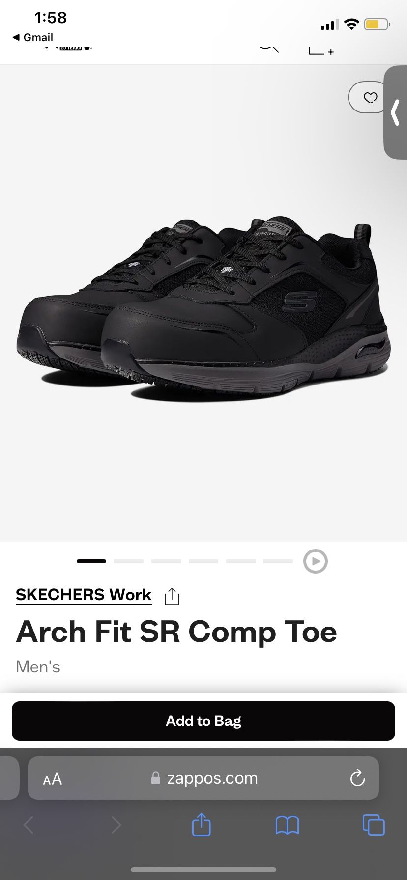 Sketchers (Work Footwear) Arch Fit SR Comp Toe (Steel toe)