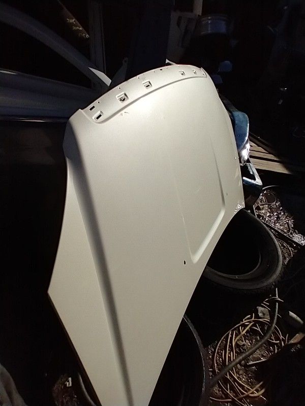 GMC Acadia Hood Fits 2007 To 2012 OEM Parts Pearl White