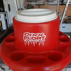 pool or sand bar drink caddy/cooler