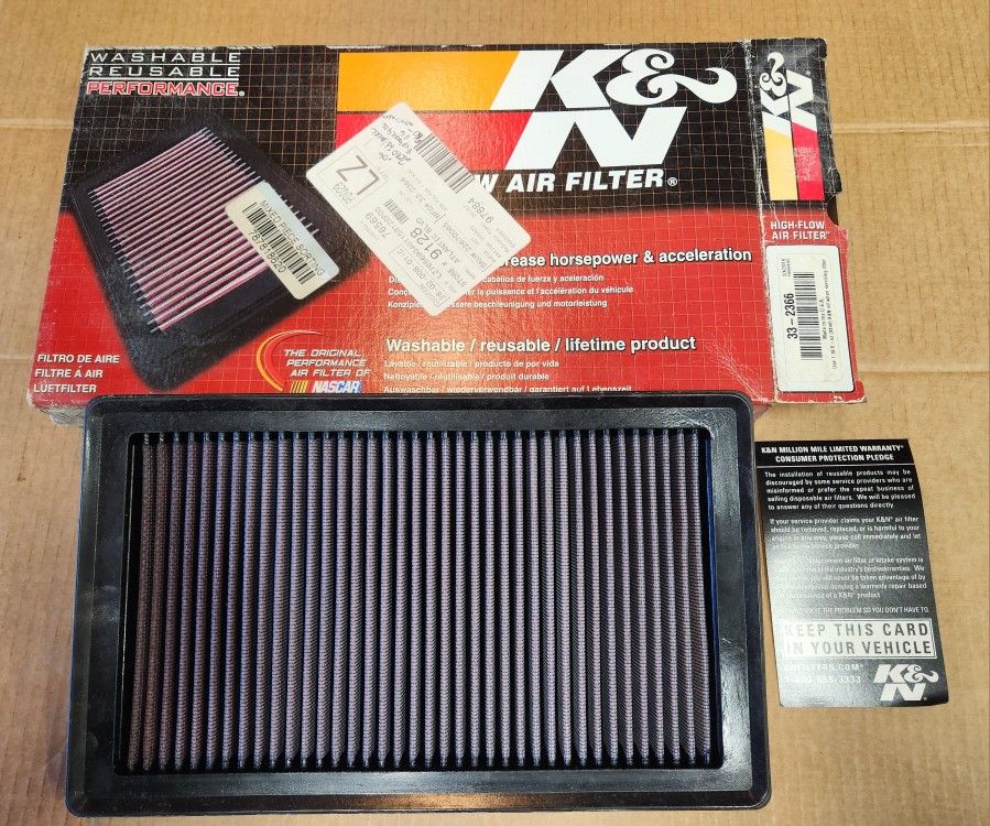 K&N Air Filter 33-2366 (Open Box/New)