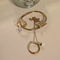 Gold Plated Jewelry Set