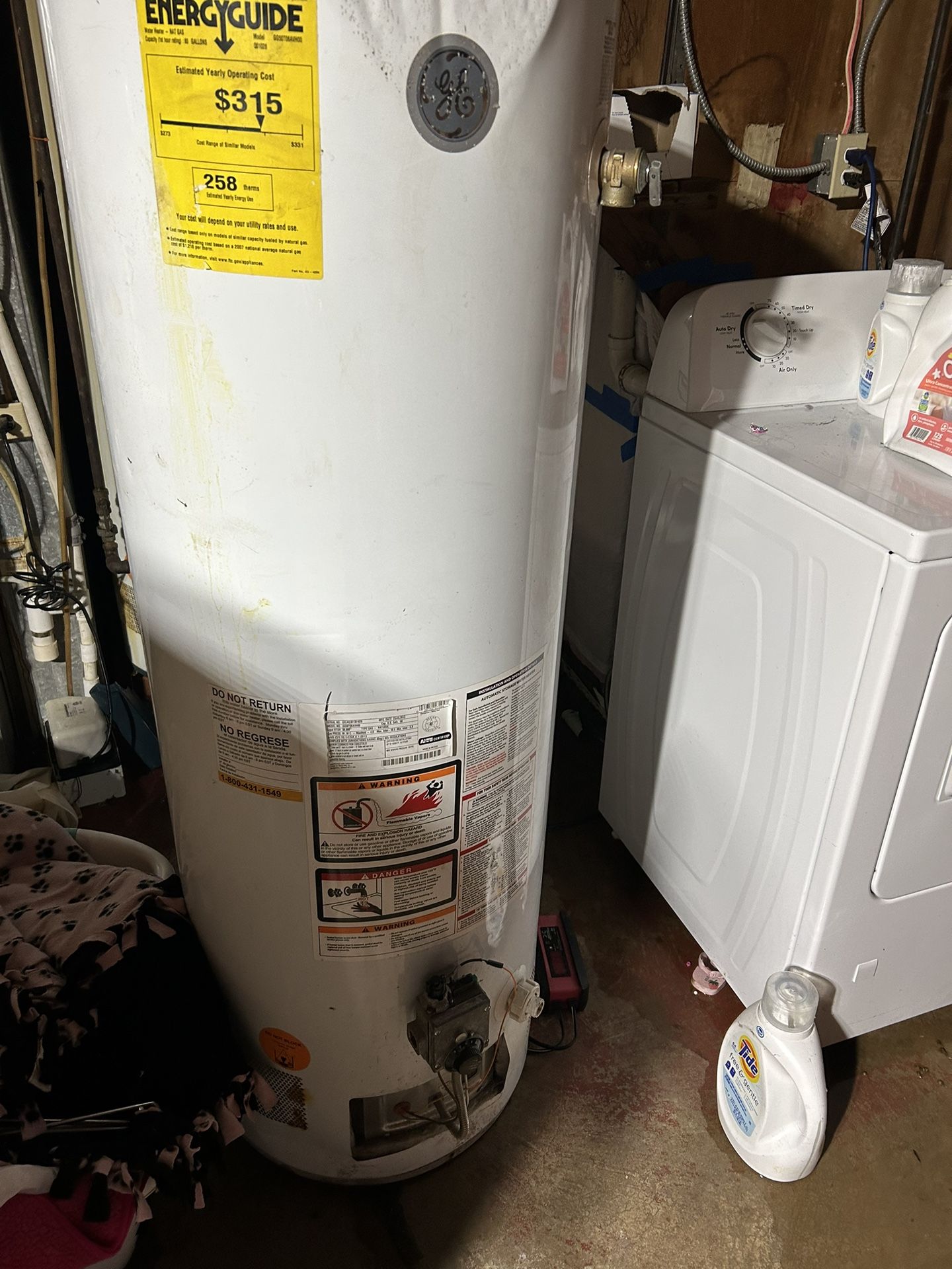 Hot Water Tank 40 Gallons