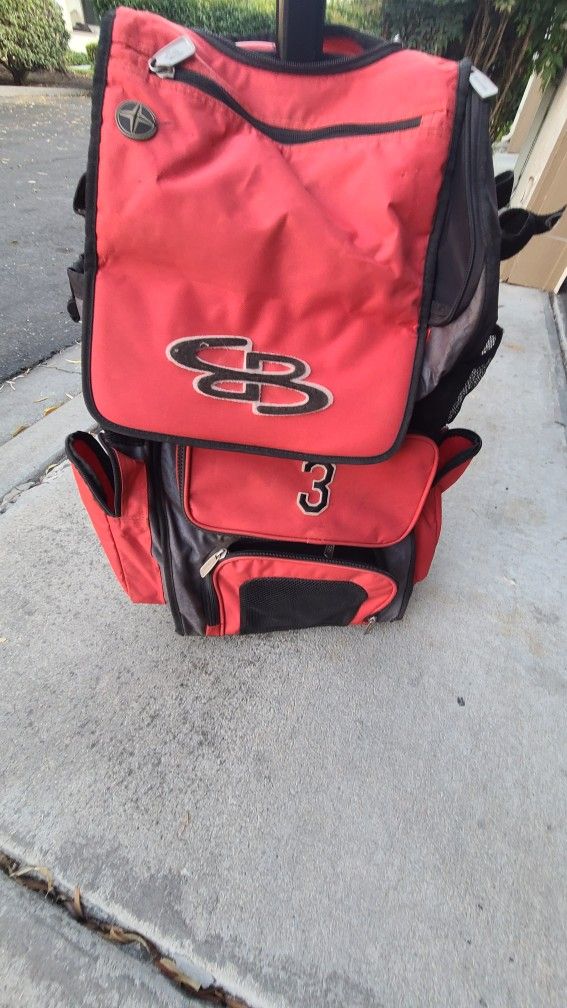 Boombah Softball / baseball rolling bag