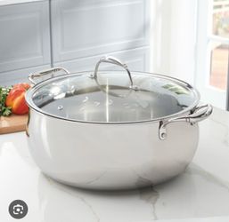 Cacerola Honda de 16 qt try-ply  🌷🌼🌷