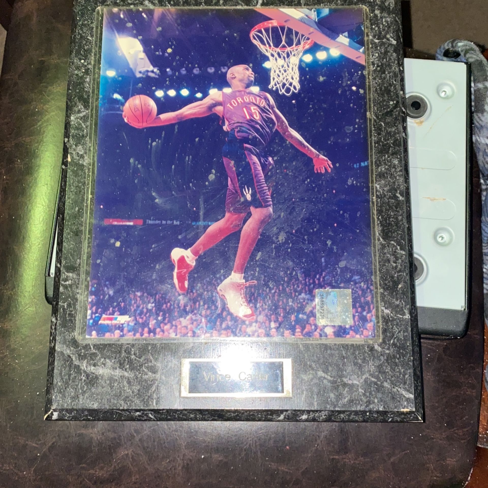 Vince Carter NBA Product Profile Phote - Framed