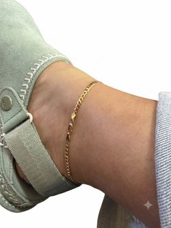 Tobillera oro 14 k