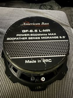 American Bass Godfather 6.5 Midrange 