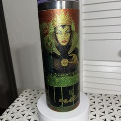 Evil Queen Glitter Tumbler - Snow White