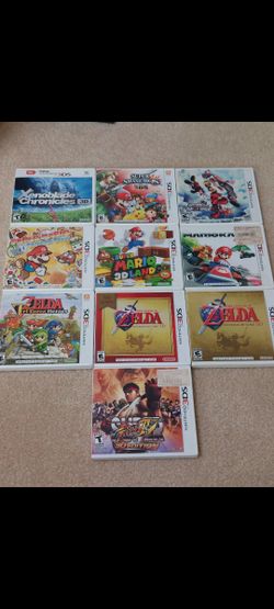 Nintendo 3DS Games With Cases
