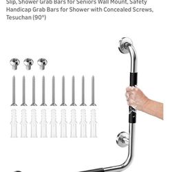Shower grab bars