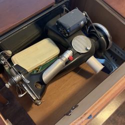 Antique Sewing Machine Table 