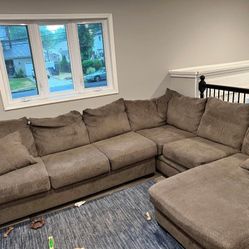 Gray Sectional Sofa