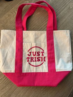 Just Trish tote bag