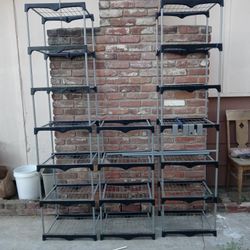 Stackable Shelves 15Total.
