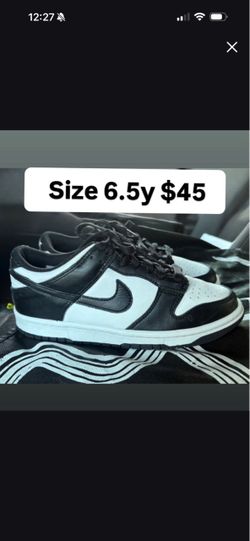 Nike dunks size 6.5y used