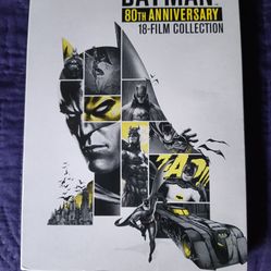Batman 80th Anniversary  18-film Collection DVD  