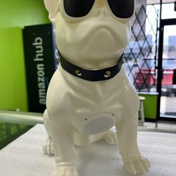 Beautiful DOG Bluetooth Speaker Comes With The Box And Cable