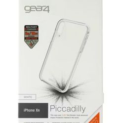 ZAGG GEAR4 Piccadilly Series Case for iPhone XR - Clear/White