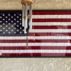 American Flag flown at Pearl Harbor (USS Arizona) custom framed & certified