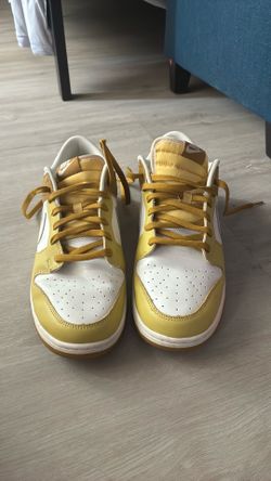 Nike Dunk Low – Wheat/Gold/White – Men’s 13