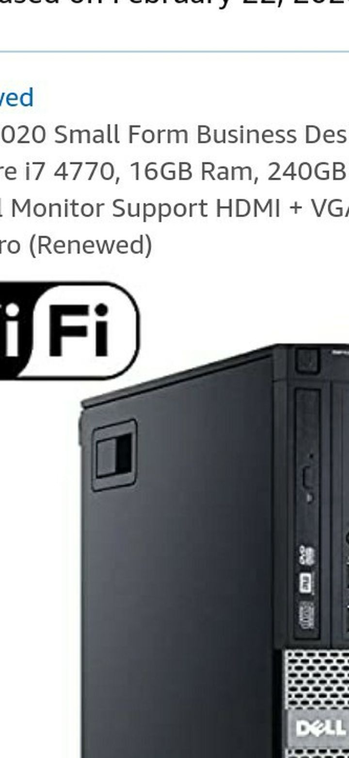 Dell Optiplex 9020 small form factor- renewed