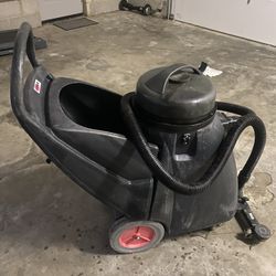 Wet push vacuum