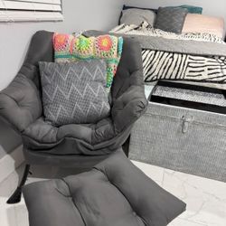 Comfy Chair And Ottoman 