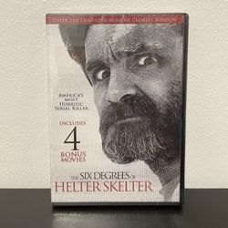 The Six Degrees of Helter Skelter DVD NEW SEALED 5 Movies Charles Manson Horror