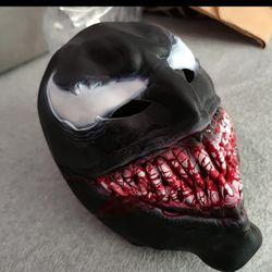 Venom Mask Halloween Latex Cosplay Costume