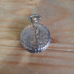 Statue Of Liberty Pocket Watch 