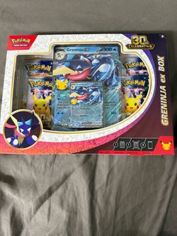 Pokemon Greninja Ex Box 30th Celebration