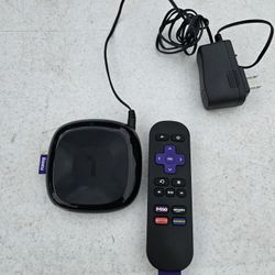 ROKU WITH  REMOTE AND AC ADAPTER ,FIRM