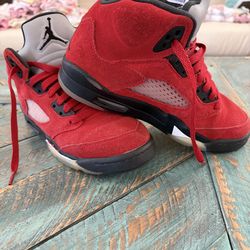 Jordan 5 Retro Raging Bull Red