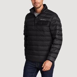Eddie Bauer Black Puffer Jacket (Warm)
