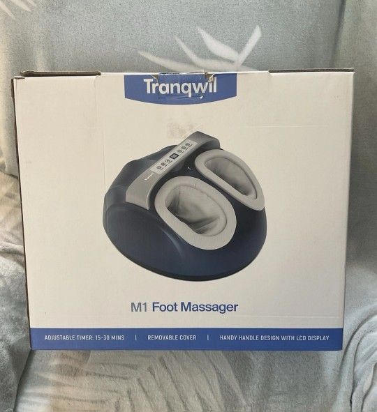 Tranqwil M1 Foot Massager Machine with Deep Tissue Massage - Open Box No Manual
