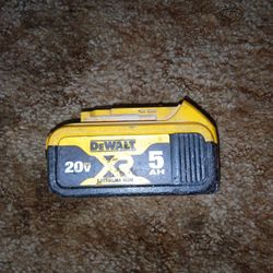 DeWalt 5ah Battery