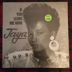 Jaya - If You Leave Me Now 12"