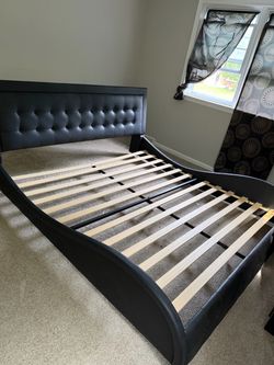 Bed frames, king and Queen. New