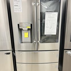 LG 36” French Door Double Freezer Refrige Unused 