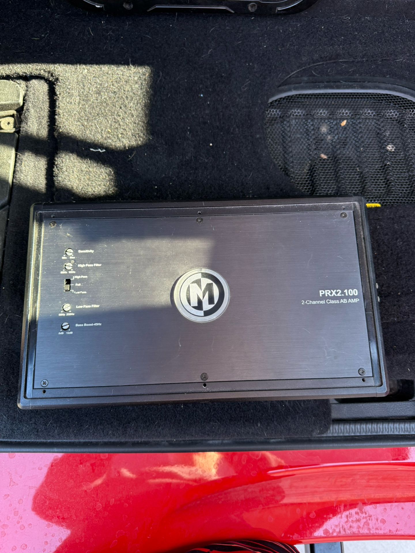 Memphis Audio PRX2.100 2 Channel Car Audio Subwoofer Amplifier