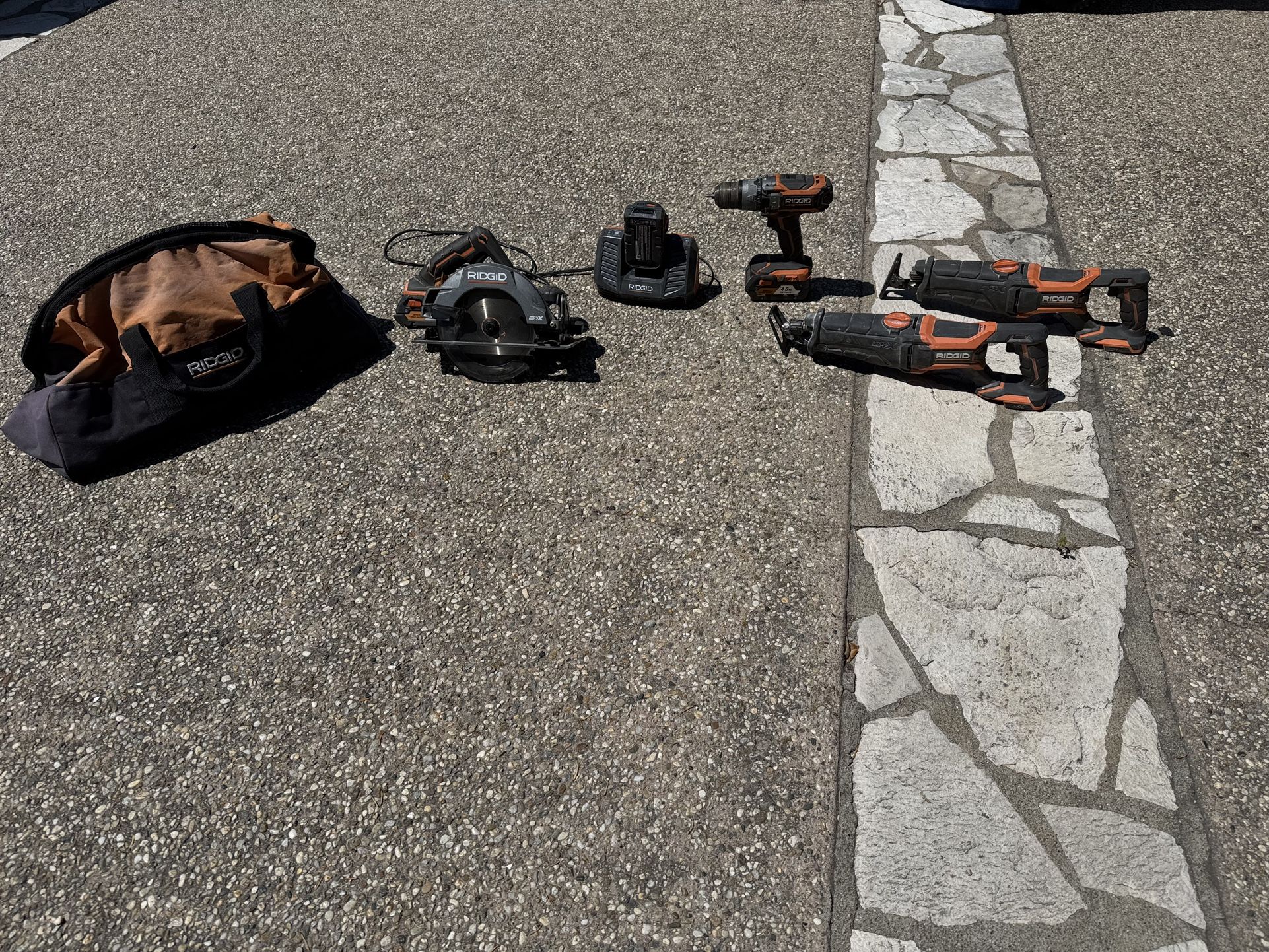 Ridgid Tool Set