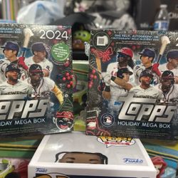 2024 Topps Baseball MLB Holiday Mega Box NEW FACTORY SEALED AA M