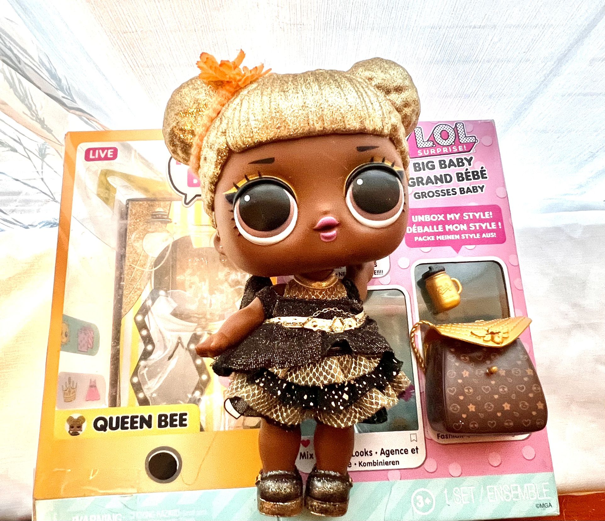 LOL Surprise Big BB Big Baby QUEEN BEE 11" 29cm Large Doll Playset
