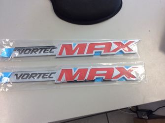 Vortec Max decals sticker comes with 3m tape set