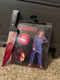 Chucky Halloween Costume Adult Medium 6-8