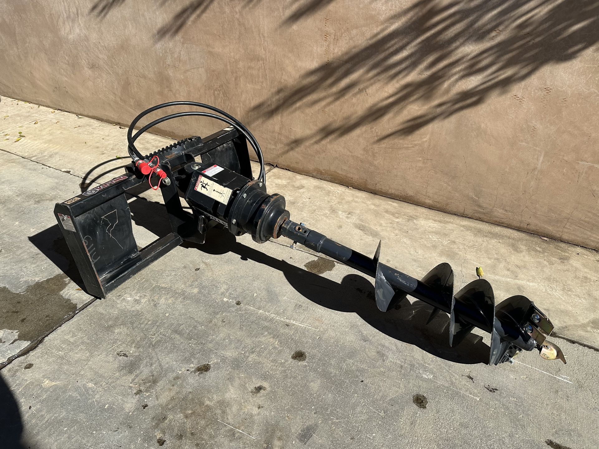 Virnig Skid Steer Auger Attachment 